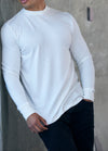Men's Bamboo Performance Long Sleeve T-Shirt | Ultra-Soft Organic Cotton Blend
