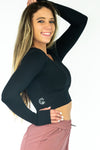 Classic Aya Crop-Long Sleeve