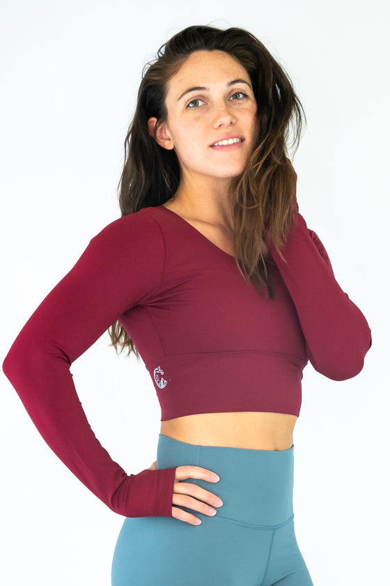 Classic Aya Crop-Long Sleeve