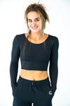 Classic Aya Crop-Long Sleeve